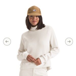 North Face Long-Sleeve Mock Neck Chabot - small